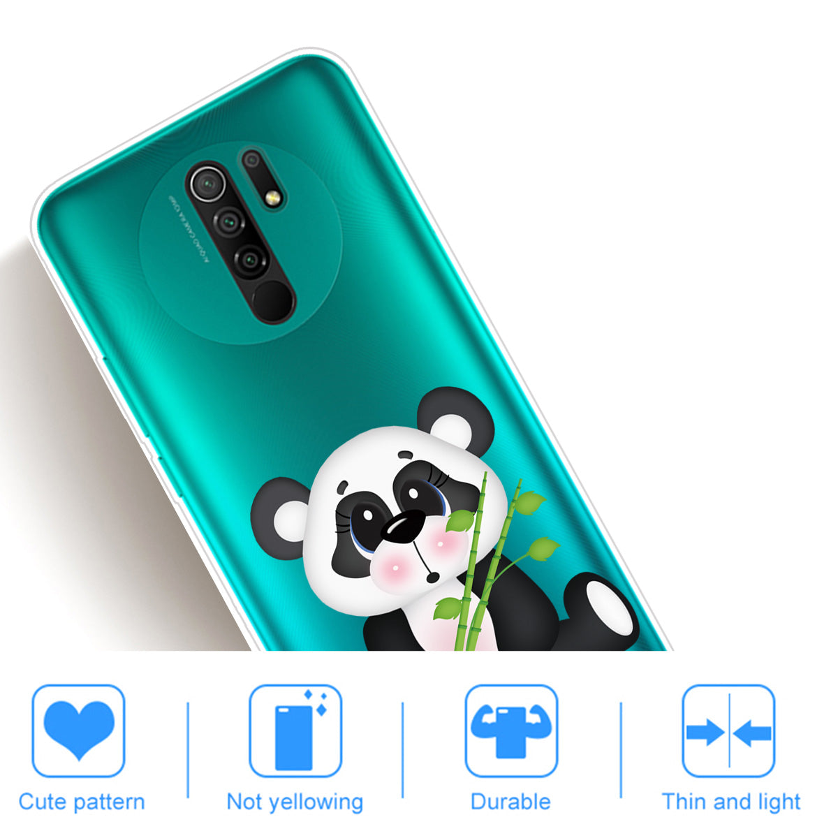 Pattern Printing Soft TPU Mobile Phone Case for Xiaomi Redmi 9