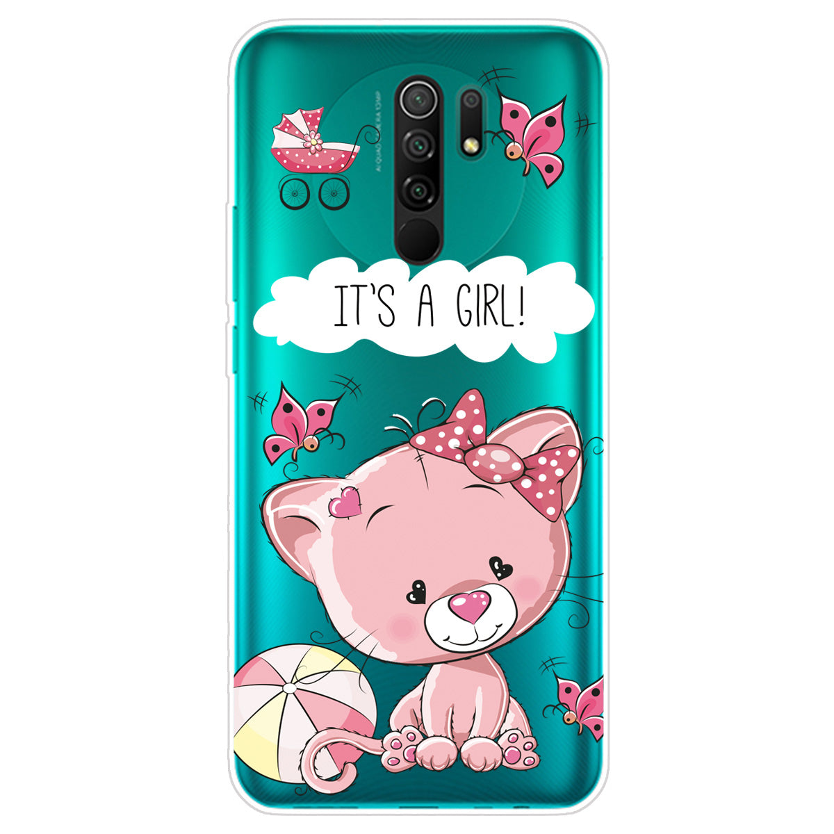Pattern Printing Soft TPU Mobile Phone Case for Xiaomi Redmi 9