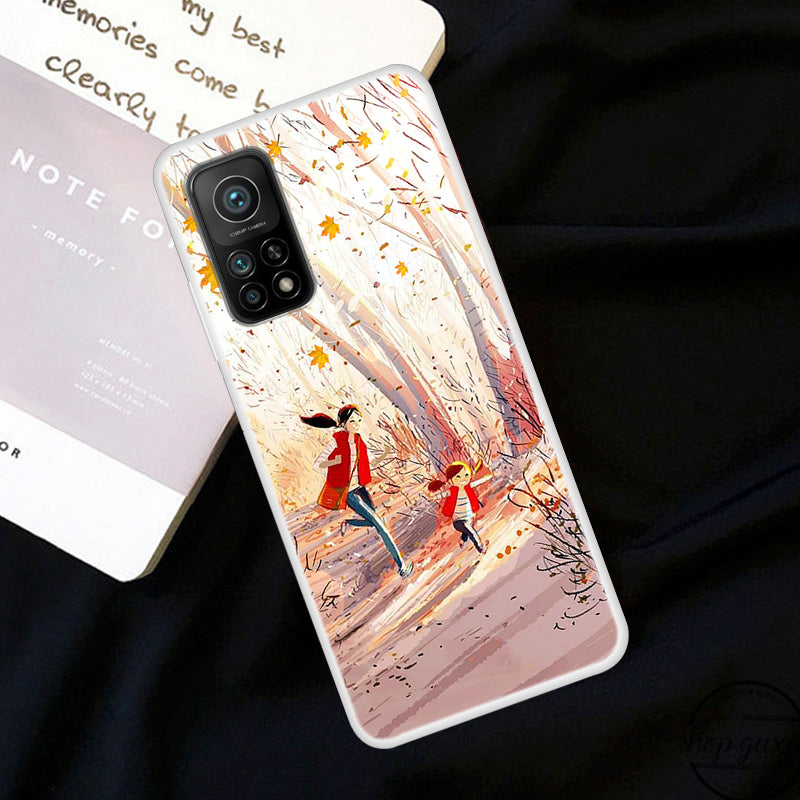 Pattern Printing TPU Phone Soft Case for Xiaomi Mi 10T 5G / Mi 10T Pro 5G/Redmi K30S