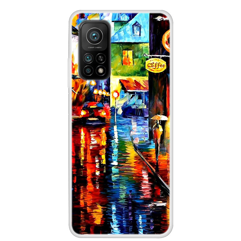 Pattern Printing TPU Phone Soft Case for Xiaomi Mi 10T 5G / Mi 10T Pro 5G/Redmi K30S
