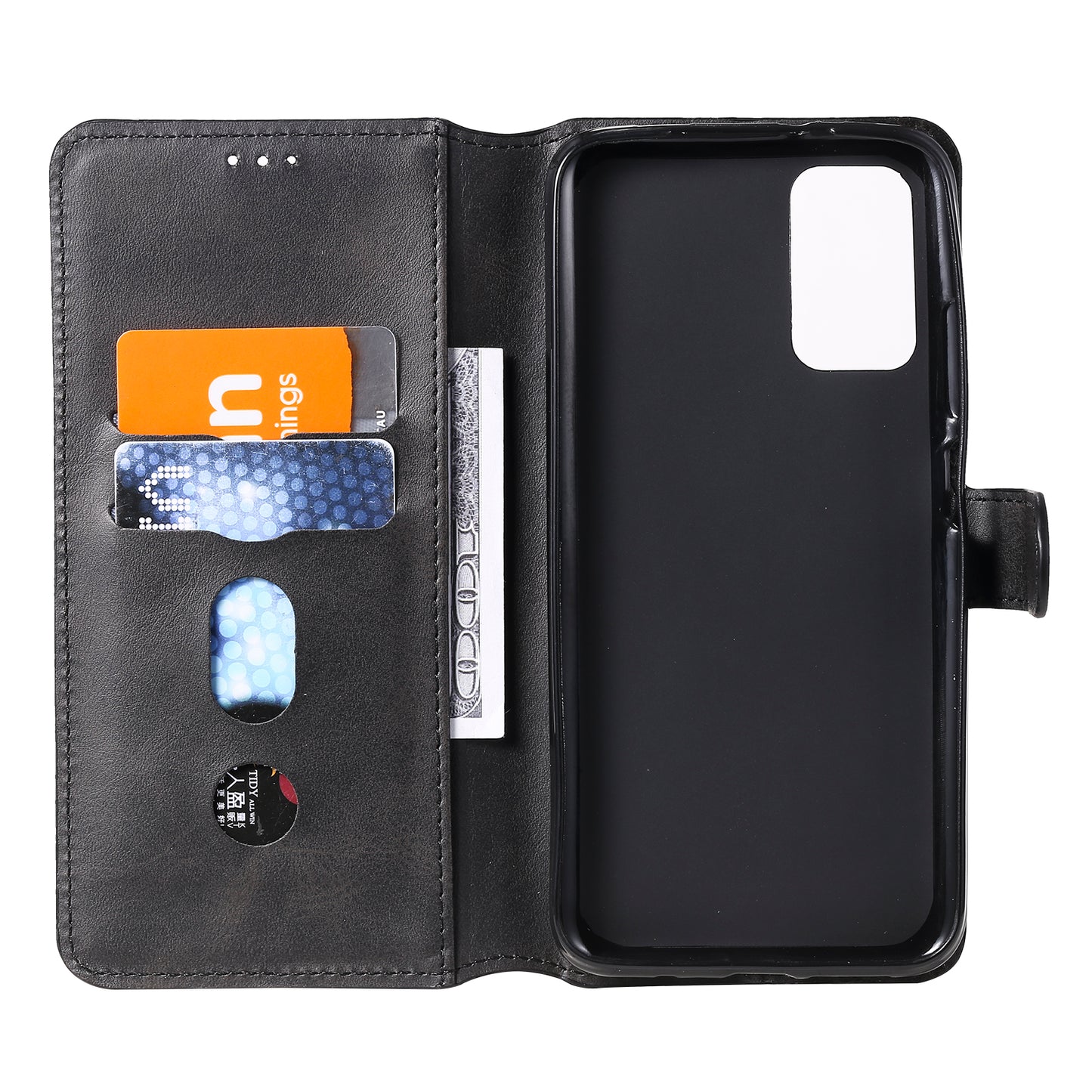 Classic Wallet Stand Flip Leather Phone Case for Xiaomi Poco M3 / Redmi Note 9 4G (Qualcomm Snapdragon 662) / Redmi 9T / Redmi 9 Power