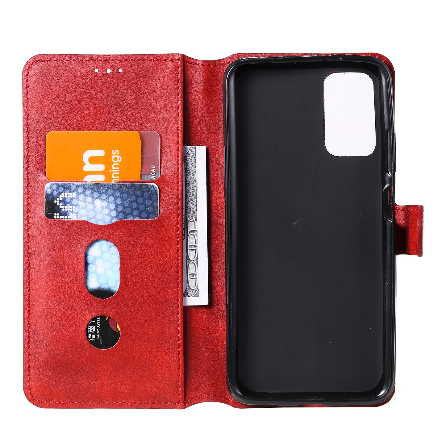 Classic Wallet Stand Flip Leather Phone Case for Xiaomi Poco M3 / Redmi Note 9 4G (Qualcomm Snapdragon 662) / Redmi 9T / Redmi 9 Power