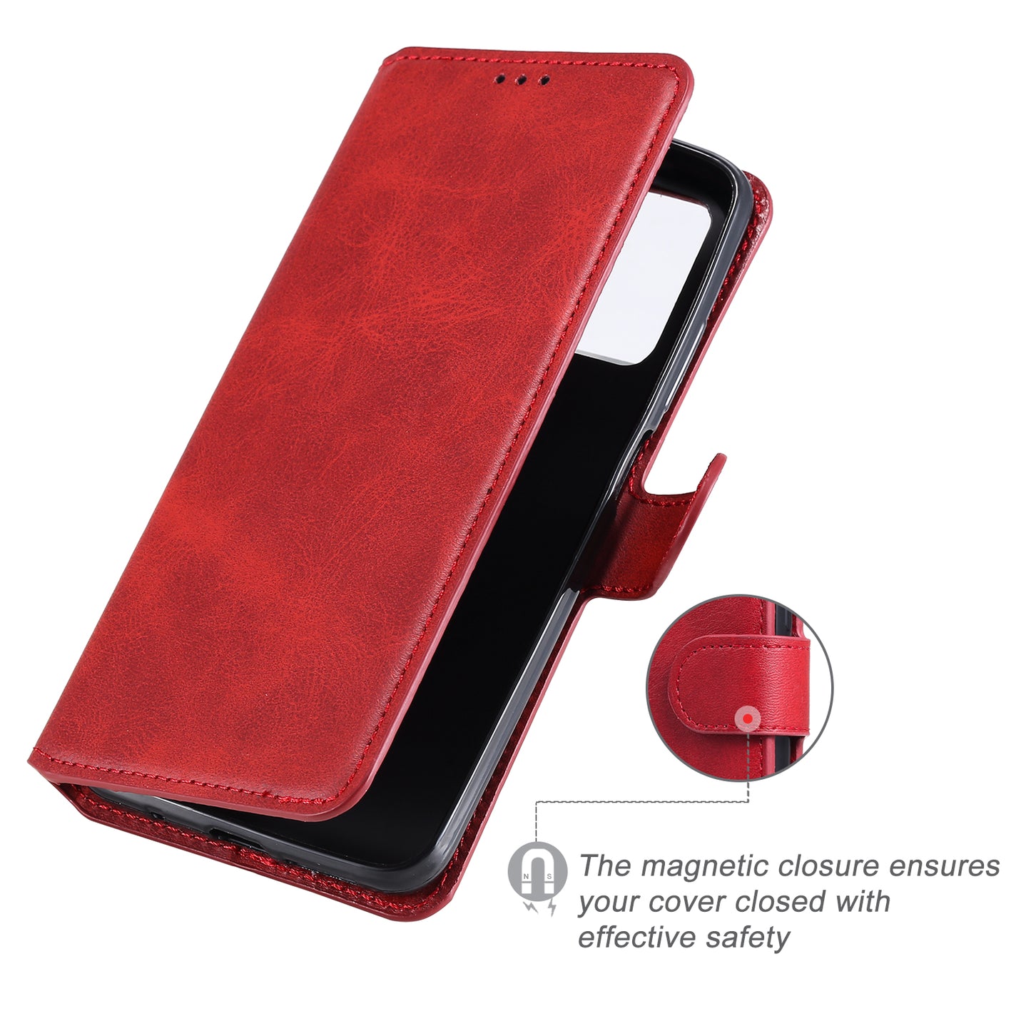 Classic Wallet Stand Flip Leather Phone Case for Xiaomi Poco M3 / Redmi Note 9 4G (Qualcomm Snapdragon 662) / Redmi 9T / Redmi 9 Power