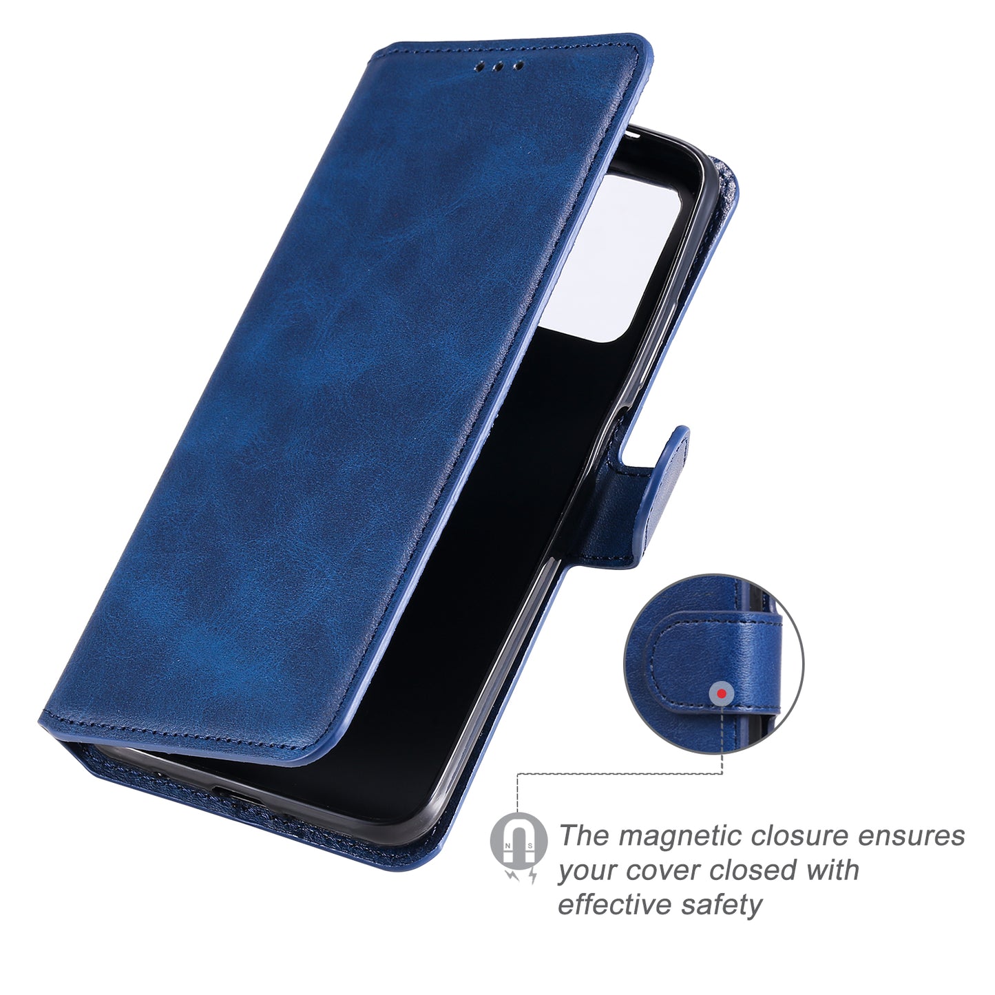 Classic Wallet Stand Flip Leather Phone Case for Xiaomi Poco M3 / Redmi Note 9 4G (Qualcomm Snapdragon 662) / Redmi 9T / Redmi 9 Power