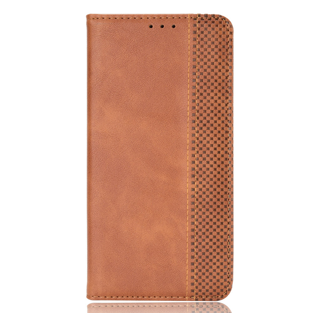 Vintage Style Phone Case Wallet Stand Magnetic Closure Leather Cover for Xiaomi Mi 11 Pro