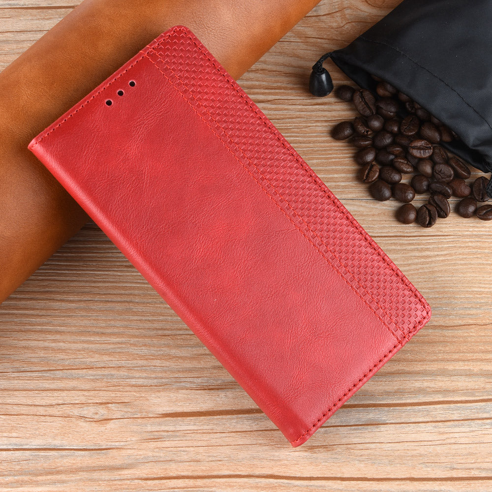 Vintage Style Phone Case Wallet Stand Magnetic Closure Leather Cover for Xiaomi Mi 11 Pro