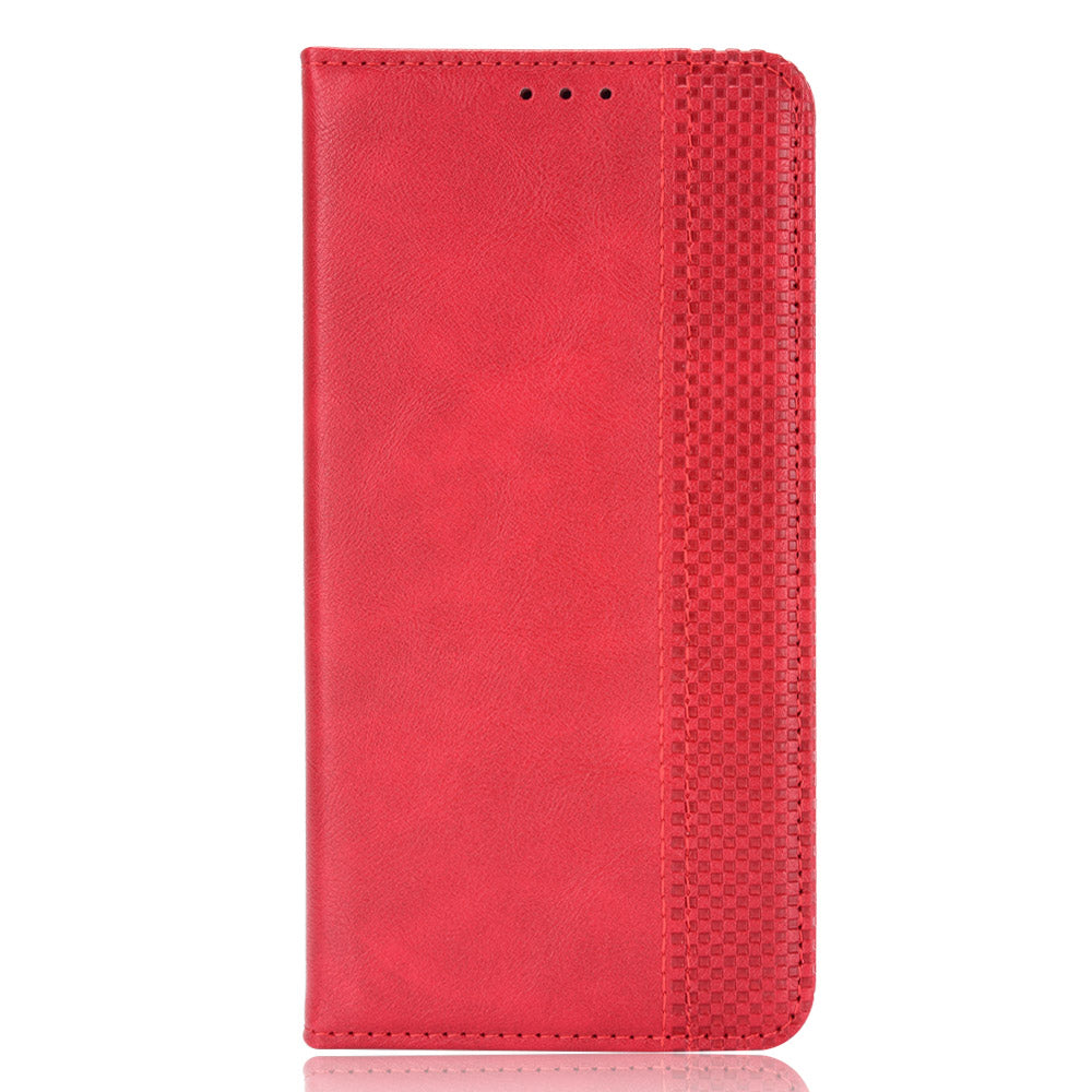 Vintage Style Phone Case Wallet Stand Magnetic Closure Leather Cover for Xiaomi Mi 11 Pro