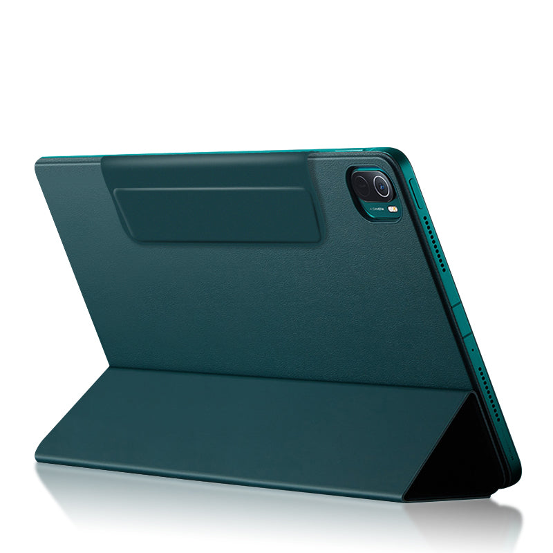 Lightweight Trifold Stand PU Leather Shell Book Cover with Magnetic Clasp for Xiaomi Pad 5 / Pad 5 Pro