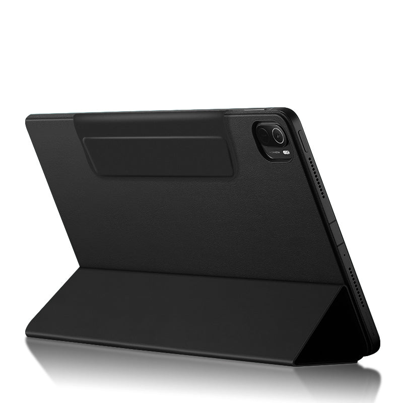 Lightweight Trifold Stand PU Leather Shell Book Cover with Magnetic Clasp for Xiaomi Pad 5 / Pad 5 Pro