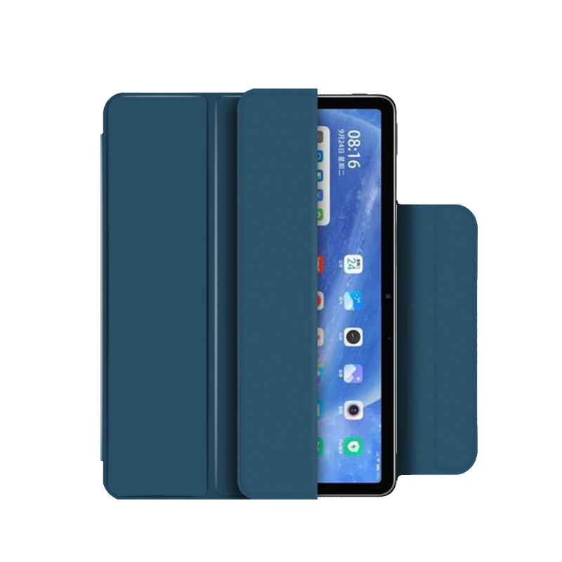 Lightweight Trifold Stand PU Leather Shell Book Cover with Magnetic Clasp for Xiaomi Pad 5 / Pad 5 Pro