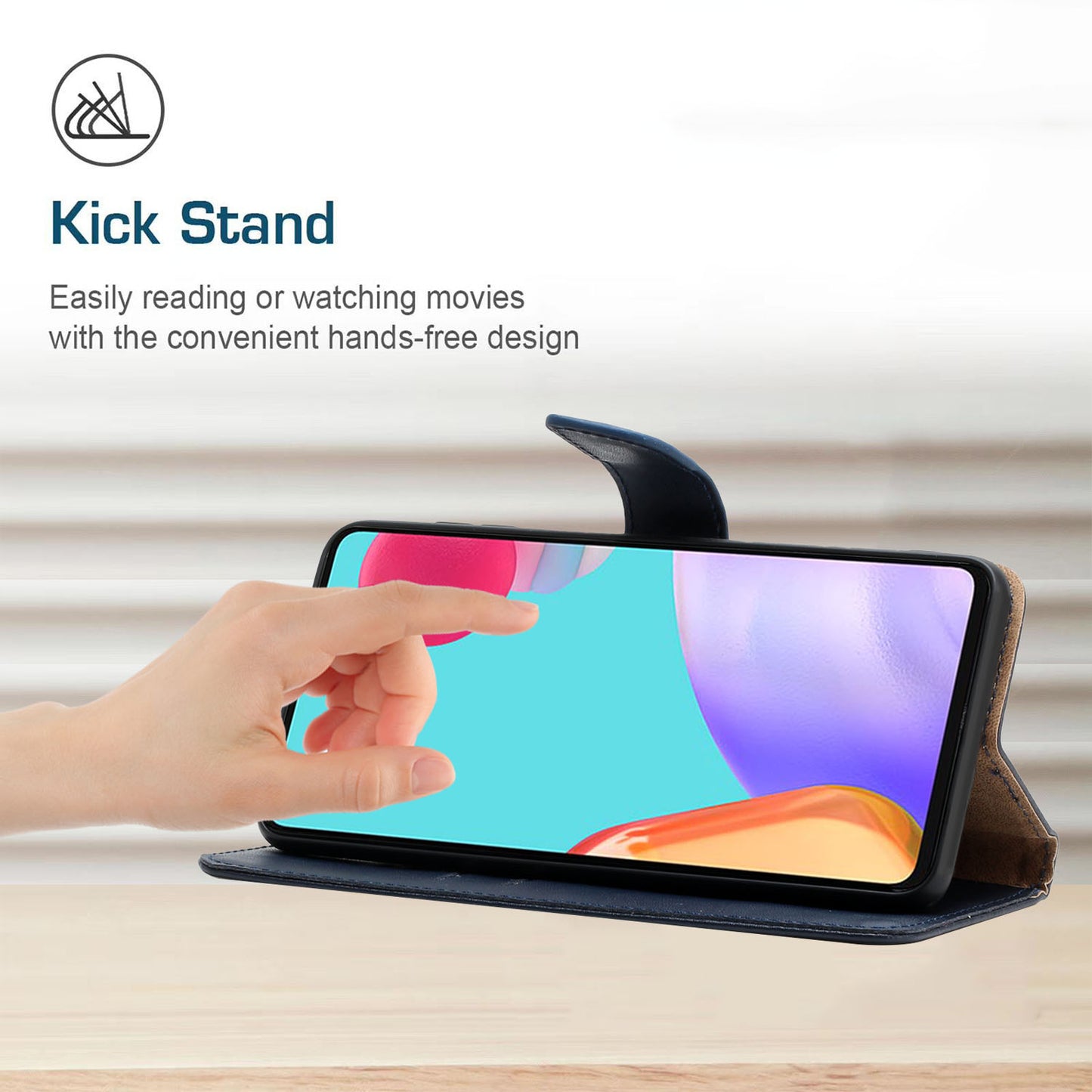 Nappa Texture Genuine Leather Drop-resistant Phone Stand Shell Wallet Case for Xiaomi Redmi Note 11 4G (MediaTek)/10 4G (2021)/10 2022 4G/10 Prime