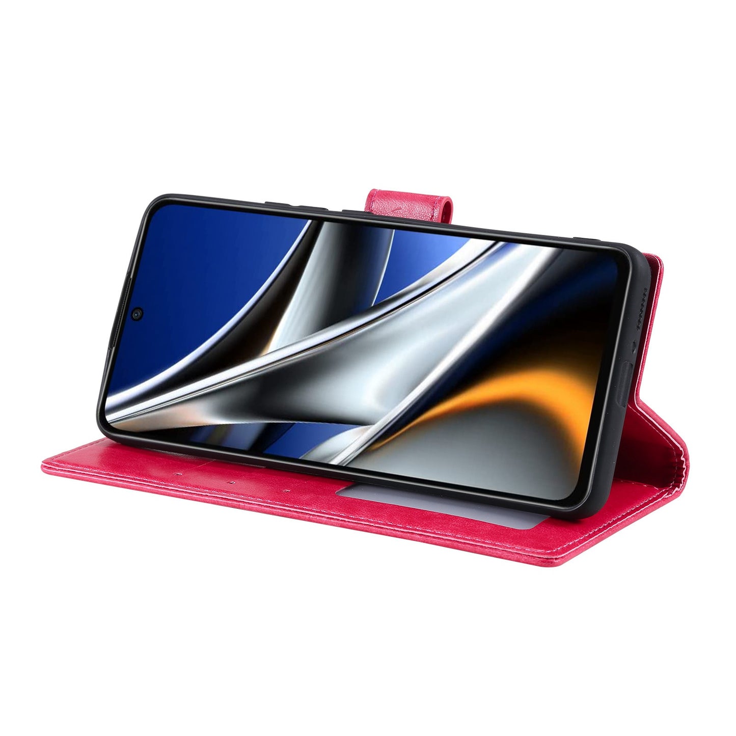 Imprinted Mandala Flower Wallet Design Leather Case with Strap for Xiaomi Poco M4 Pro 4G, Anti-Drop Full Protection Phone Stand Case