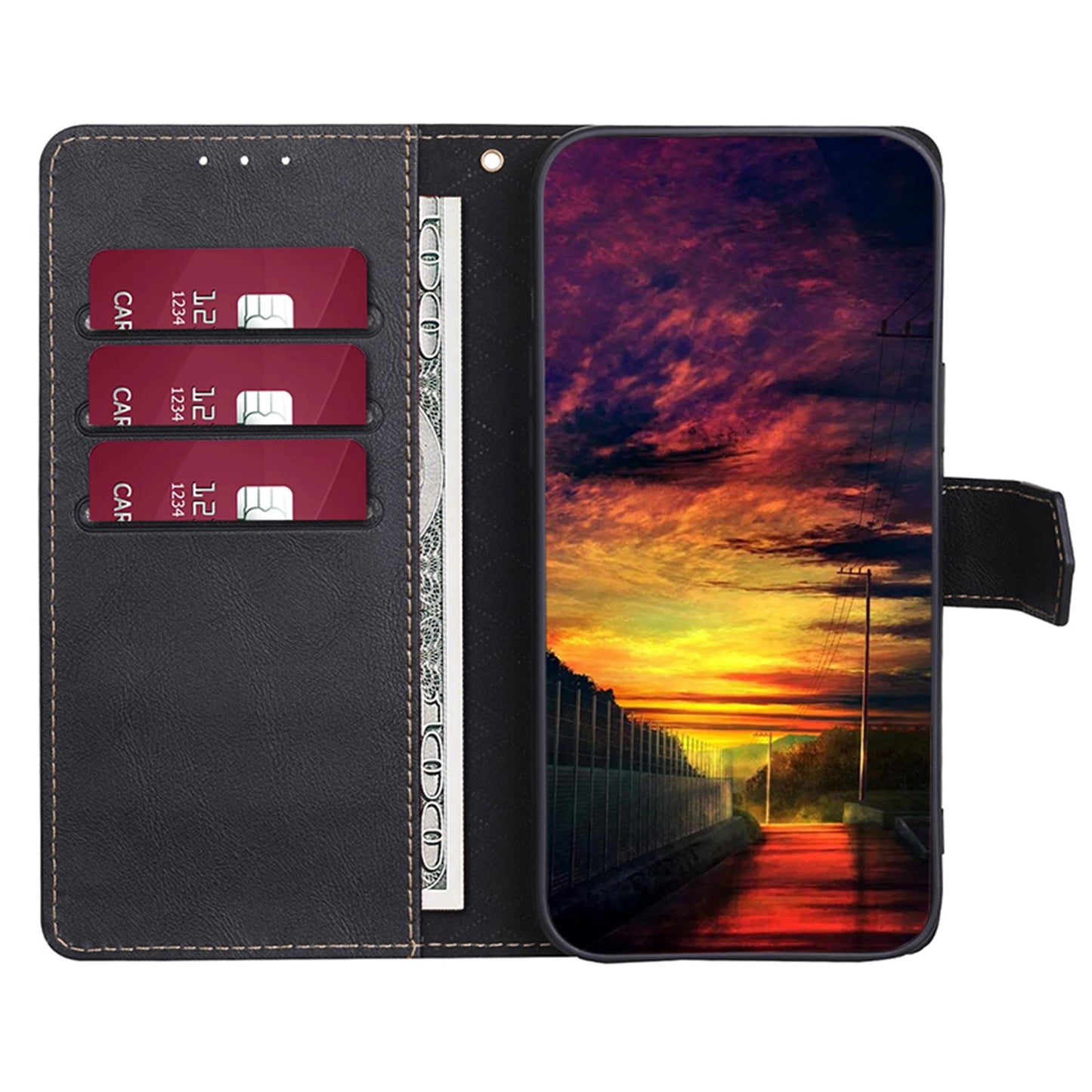 For Xiaomi Redmi K50 Gaming/Xiaomi Poco F4 GT Anti-scratch TPU+PU Leather Phone Cover with Strong Magnetic Buckle Waterproof RFID Blocking Full Protection Phone Case Wallet Stand