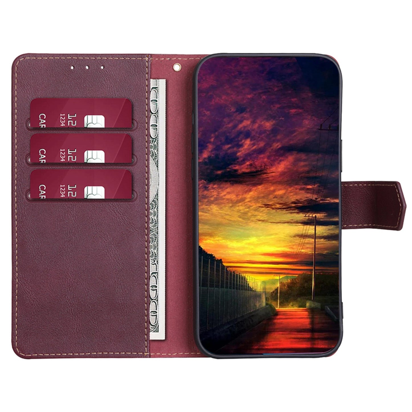 For Xiaomi Redmi K50 Gaming/Xiaomi Poco F4 GT Anti-scratch TPU+PU Leather Phone Cover with Strong Magnetic Buckle Waterproof RFID Blocking Full Protection Phone Case Wallet Stand