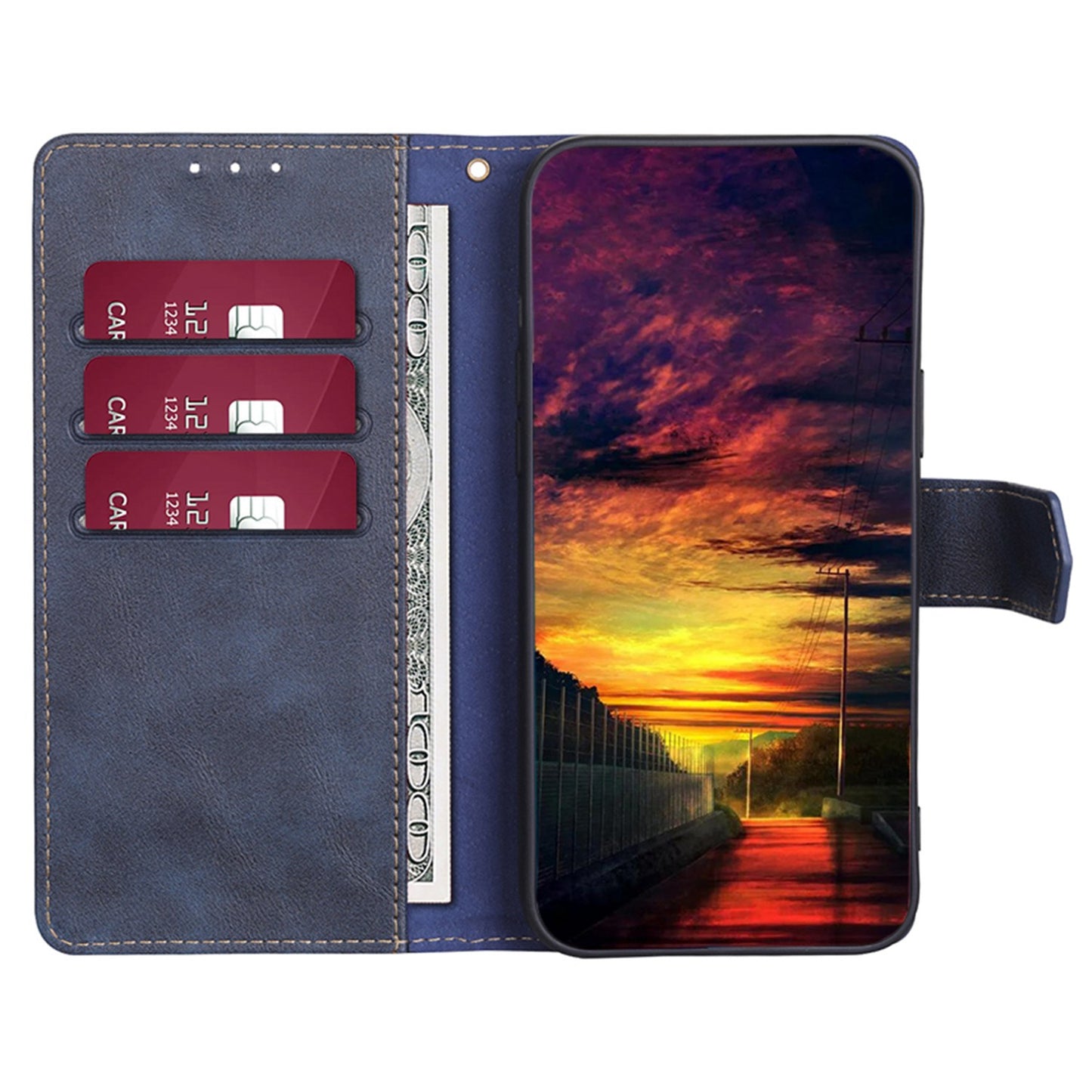 For Xiaomi Redmi K50 Gaming/Xiaomi Poco F4 GT Anti-scratch TPU+PU Leather Phone Cover with Strong Magnetic Buckle Waterproof RFID Blocking Full Protection Phone Case Wallet Stand