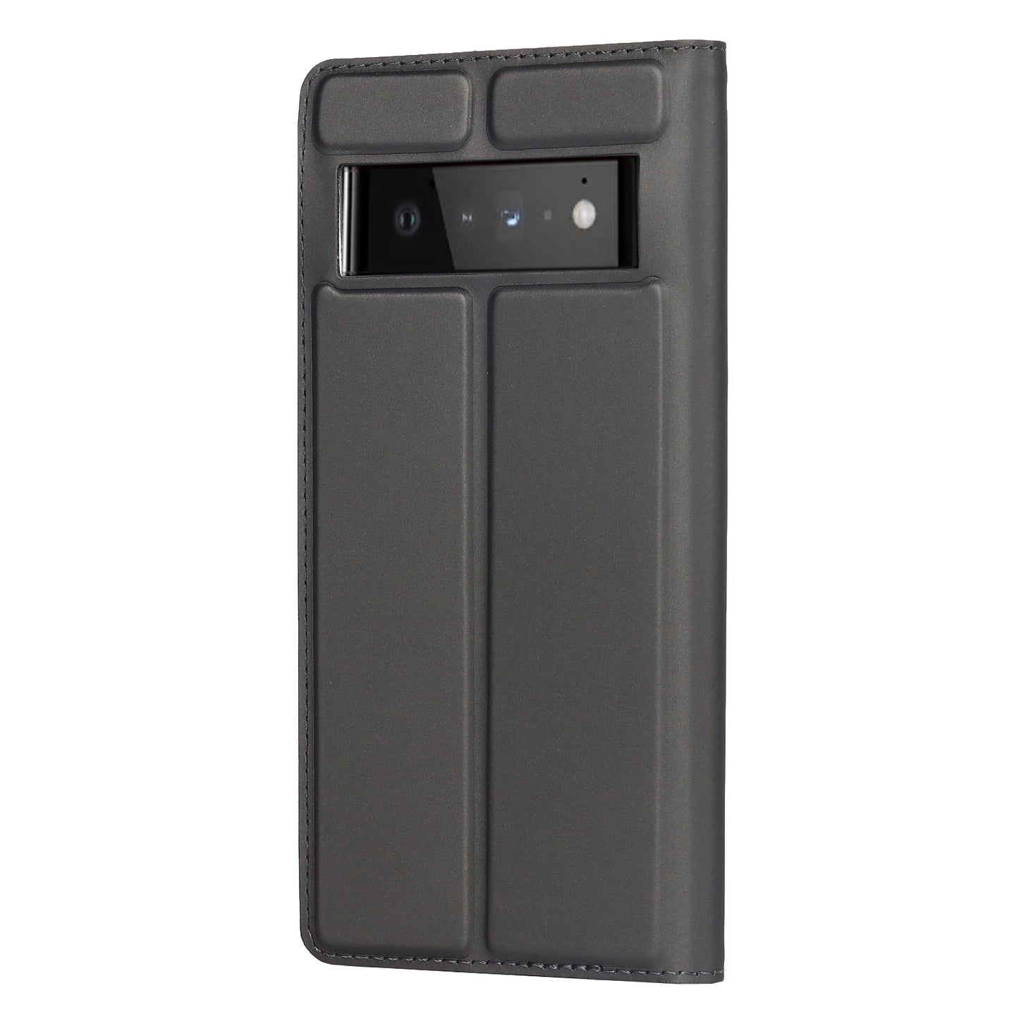 PU Leather Card Holder Design Light Slim Protective Phone Case with Stand for Google Pixel 6 Pro