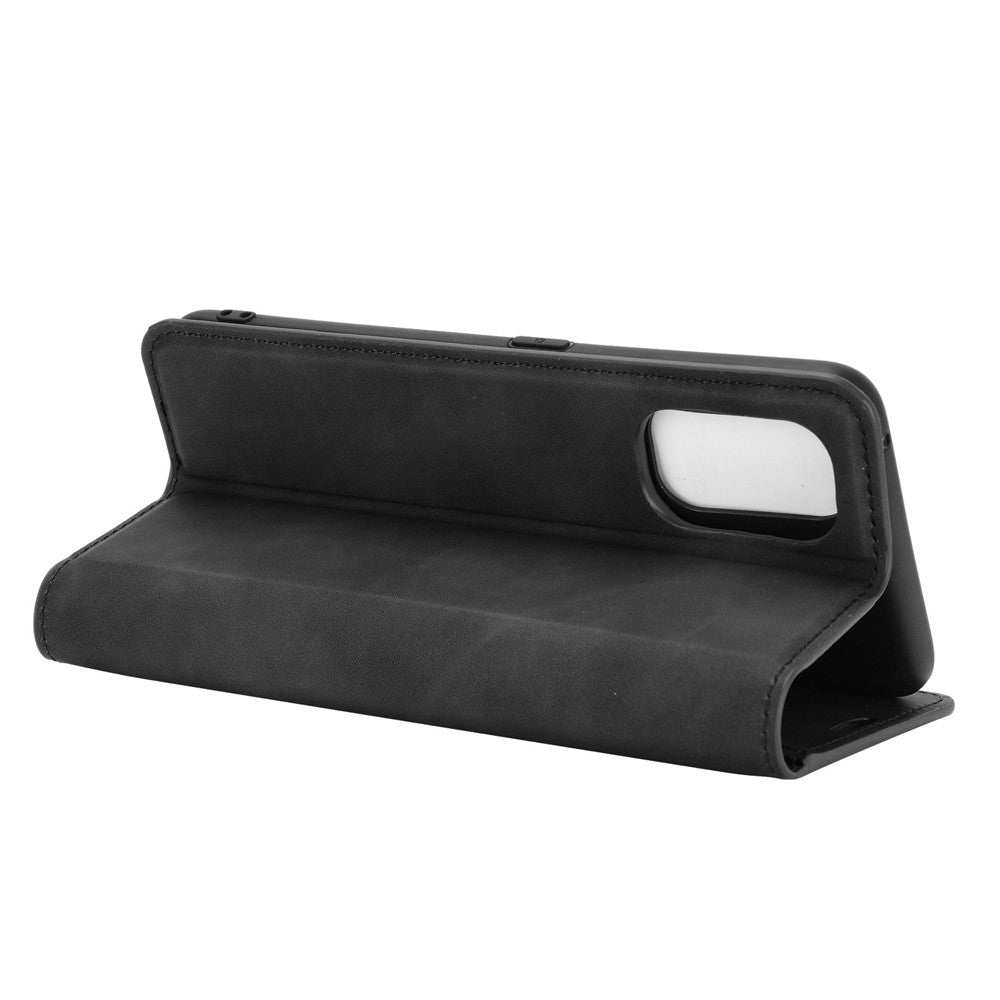 Strong Absorption Skin-Touch Leather Flip Phone Cover Case for Realme 7 Pro