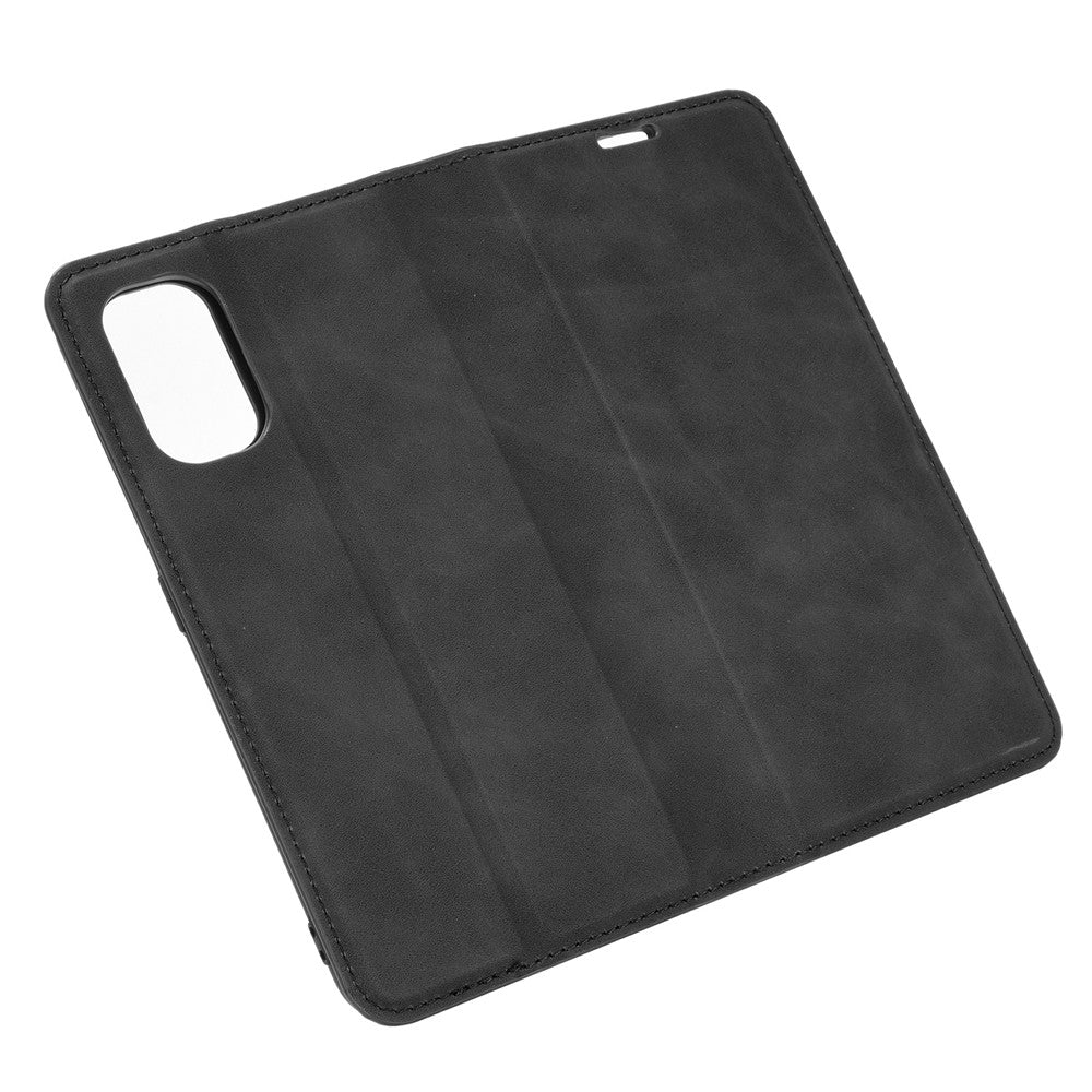 Strong Absorption Skin-Touch Leather Flip Phone Cover Case for Realme 7 Pro
