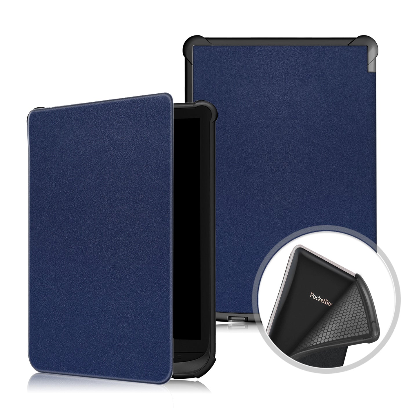 Universal Solid Color Leather Tablet Protective Case for PocketBook 616/627/632/632 Plus