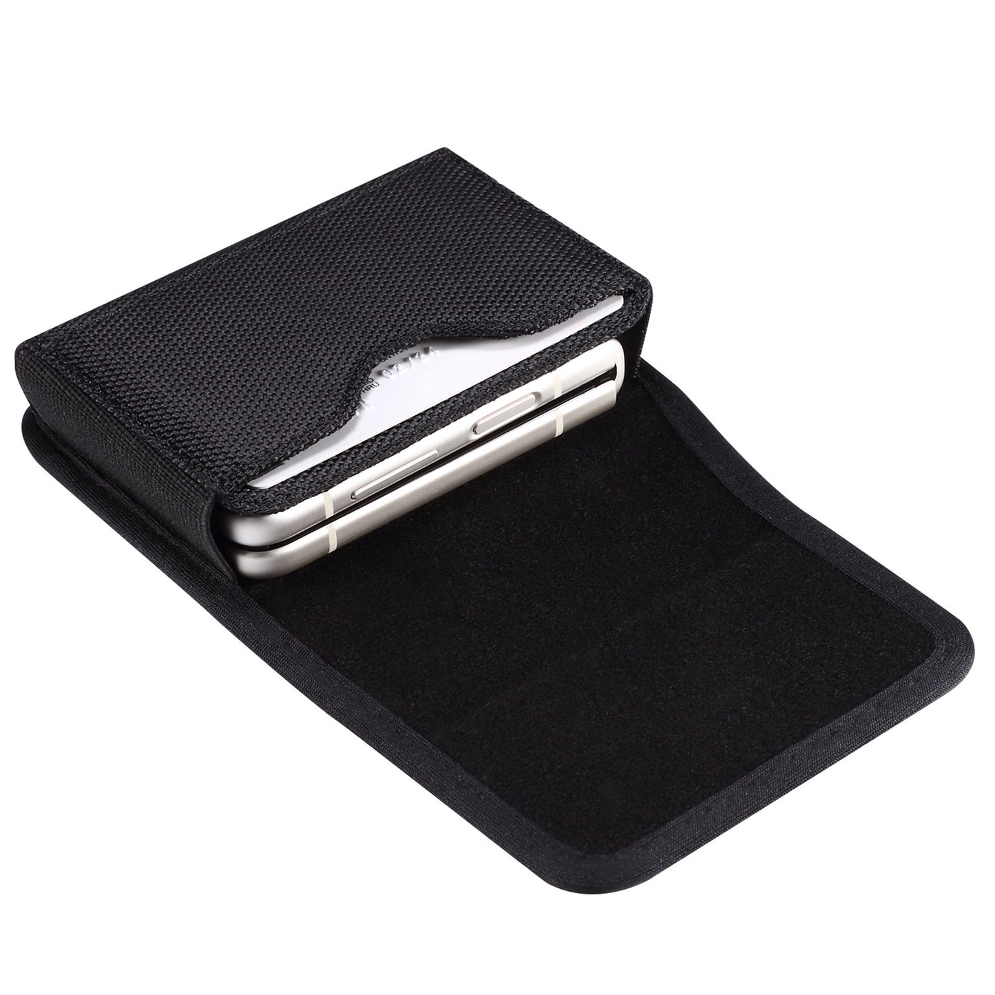 For Huawei P50 Pocket/Samsung Galaxy Z Flip3 5G/Z Flip 5G/Z Flip Oxford Cloth Folding Phone Bag Waist Belt Clip Cell Phone Case