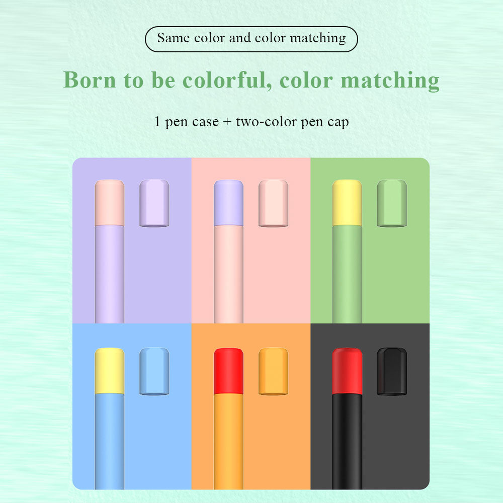 For Xiaomi Inspired Stylus Anti-Slip Case Liquid Silicone Holder Sleeve Skin Cover with Pen Cap