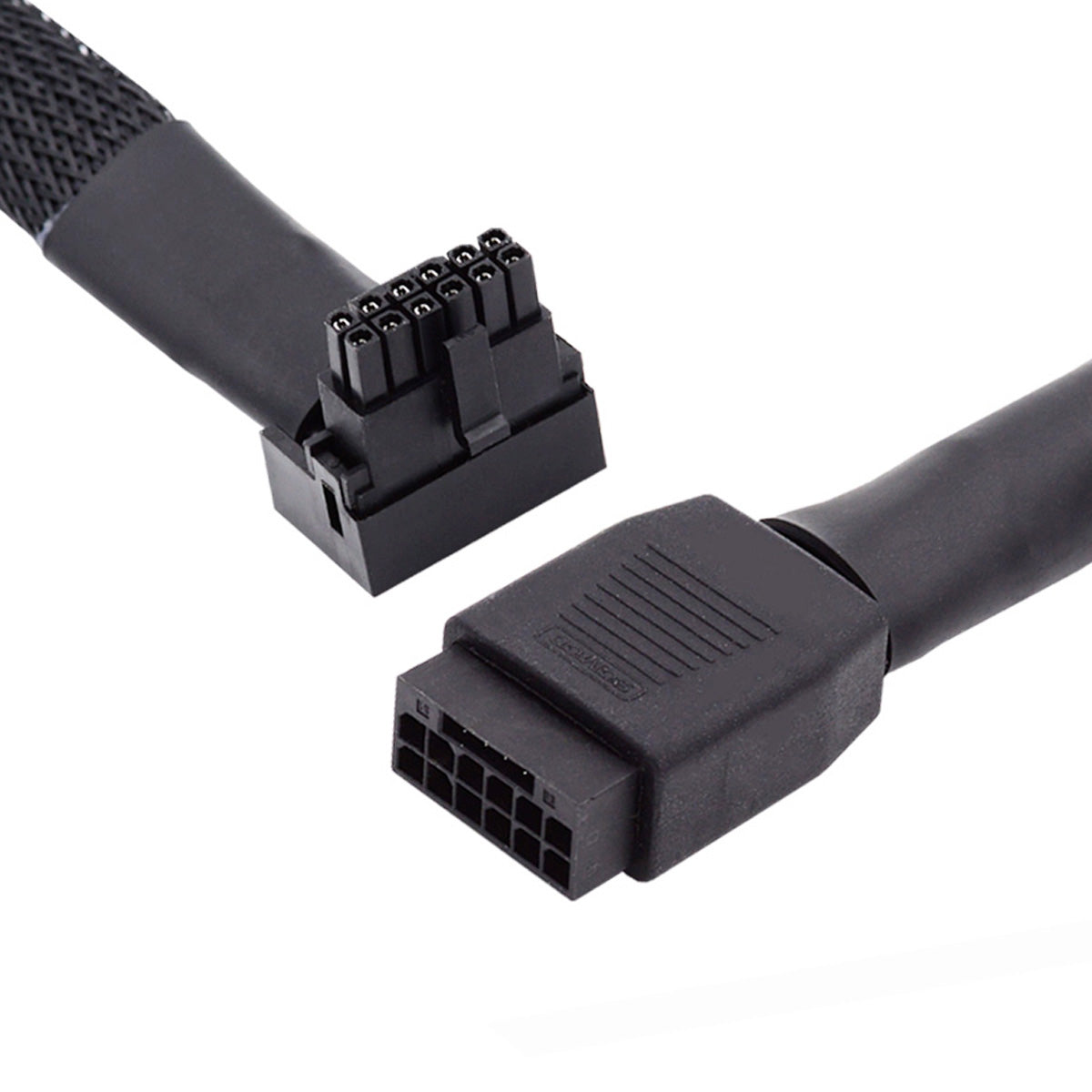 PW-043-DN 12VHPWR ATX3.0 PCI-E 5.0 Power Modular Down Angled Extension Cable for 3080 3090TI PSU 16Pin 12+4P Graphics Card
