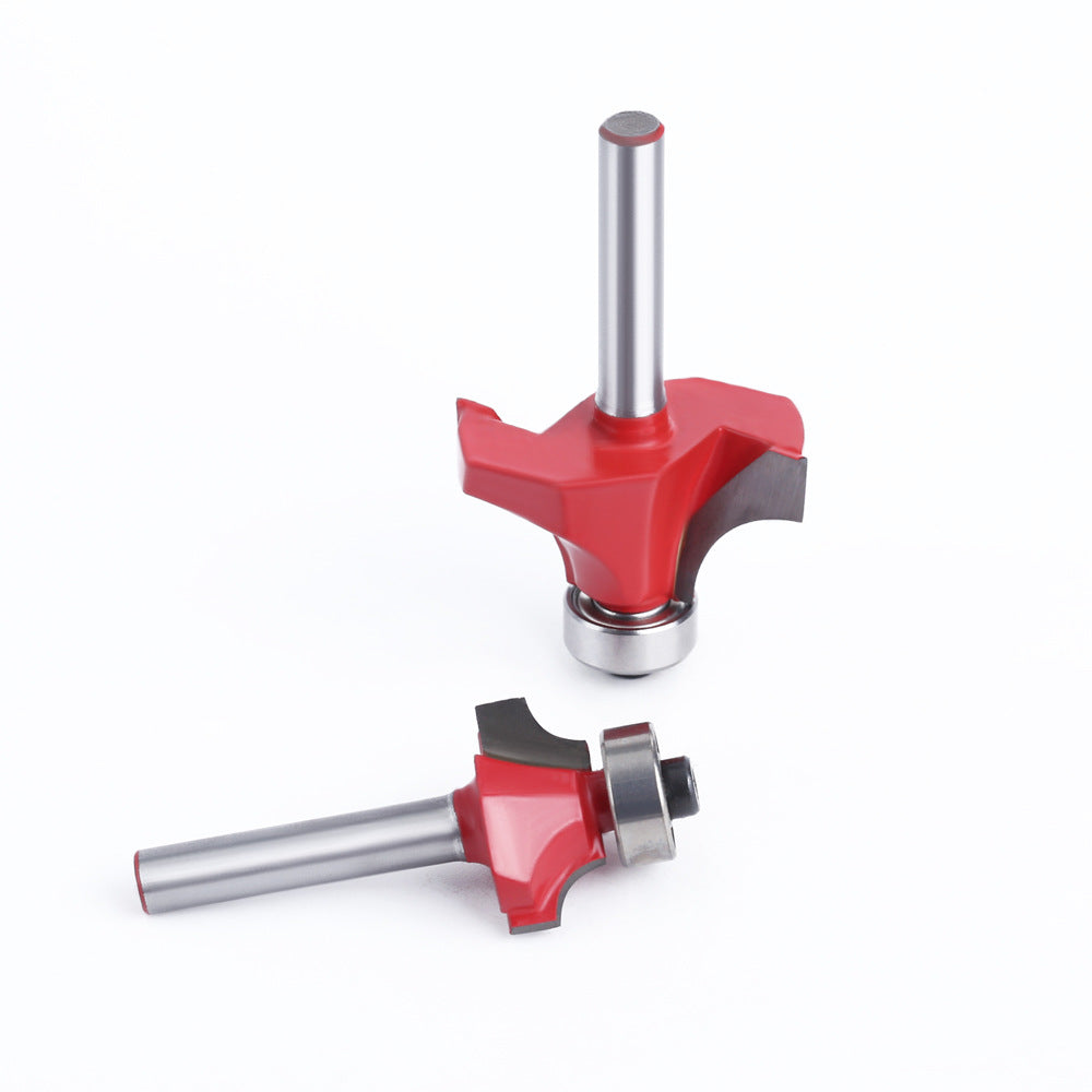 MC01035S29 1-1 / 8" Width Milling Cutter Router Bit 1 / 4 Inch Shank Round Over Bit Woodworking Cutter Tool