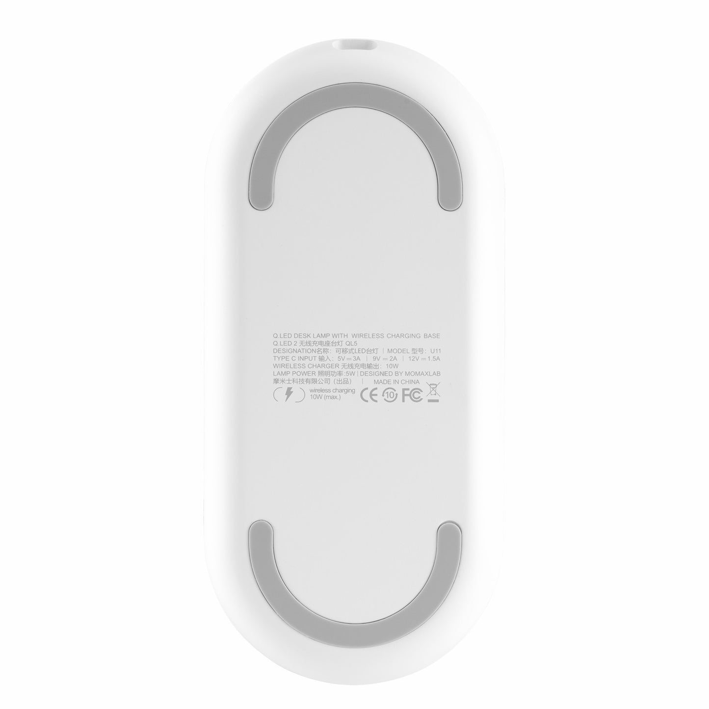 MOMAX Q.LED Flex Desk Lamp with Wireless Charging Function 10W