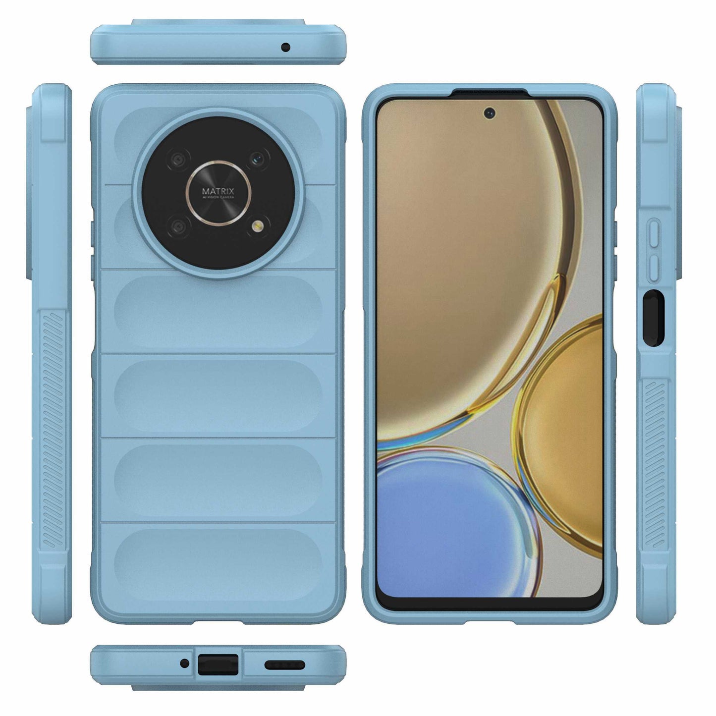 For Honor X30 5G / X9 4G / 5G Rugged Back Soft TPU Case Shockproof Mobile Phone Protective Cover