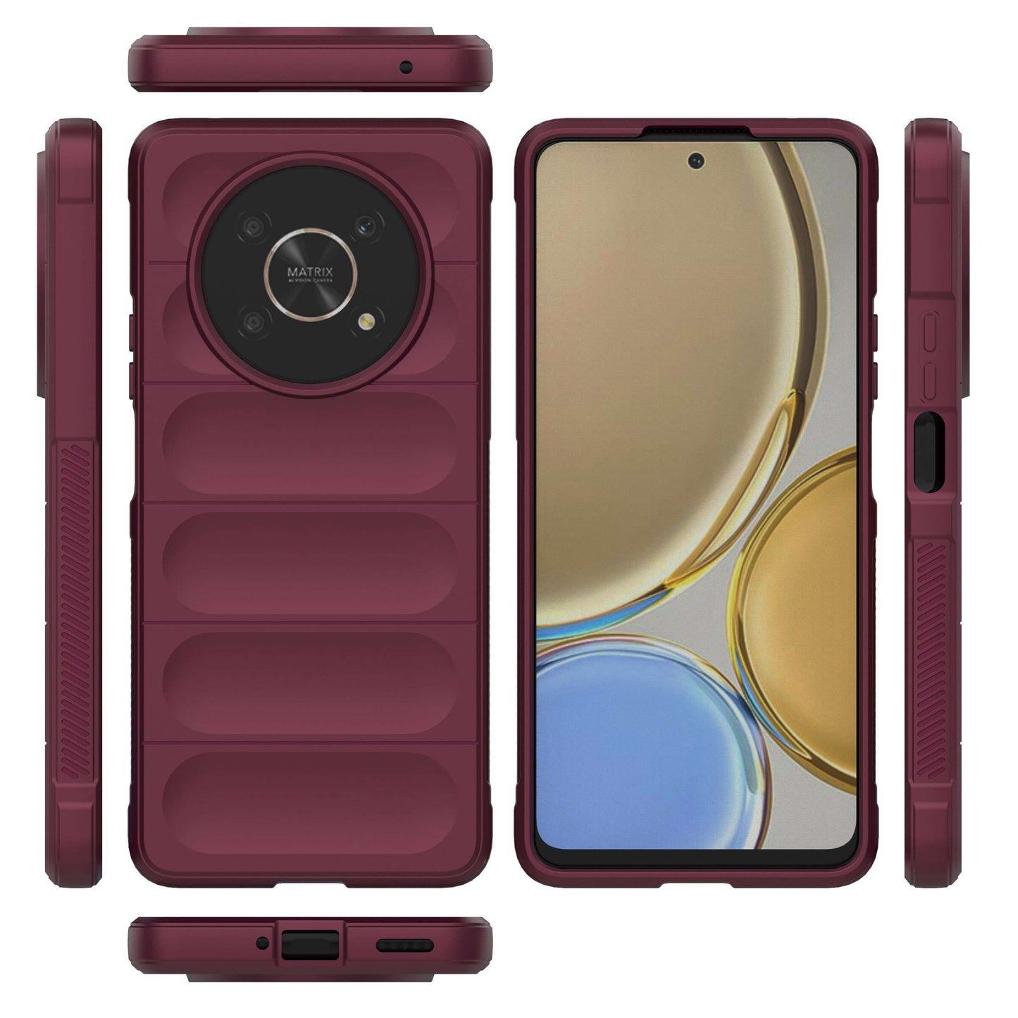For Honor X30 5G / X9 4G / 5G Rugged Back Soft TPU Case Shockproof Mobile Phone Protective Cover