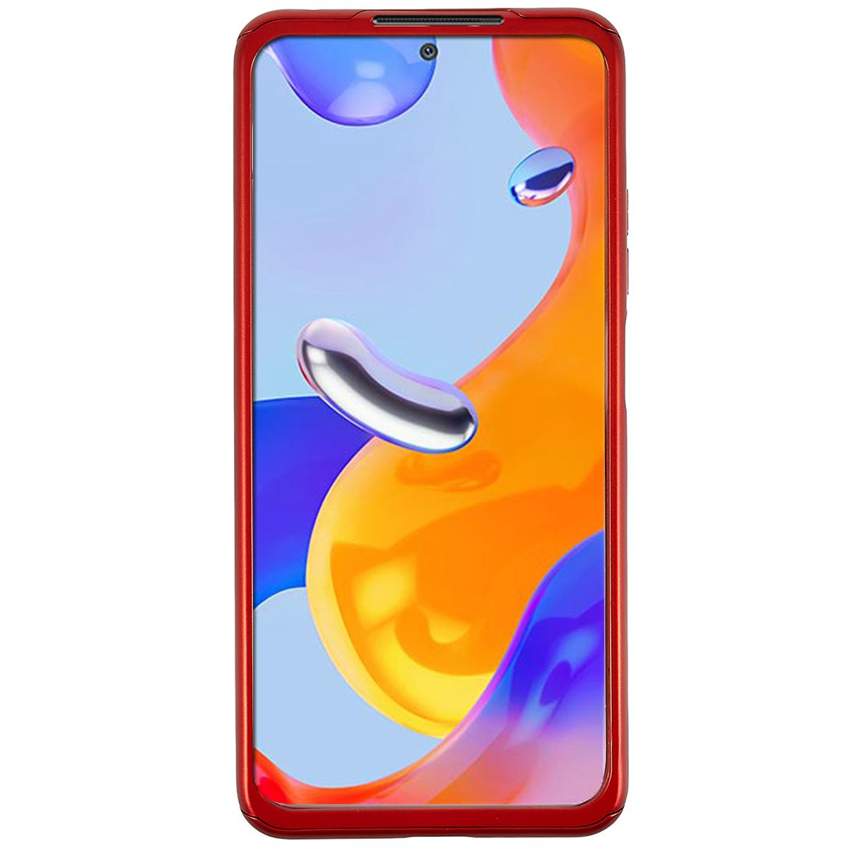 For Xiaomi Redmi Note 11 Pro 4G (MediaTek)  /  Note 11 Pro 5G (Qualcomm)  /  Note 11 Pro+ 5G Phone Case Shockproof Slim Cover with Tempered Glass Screen Protector