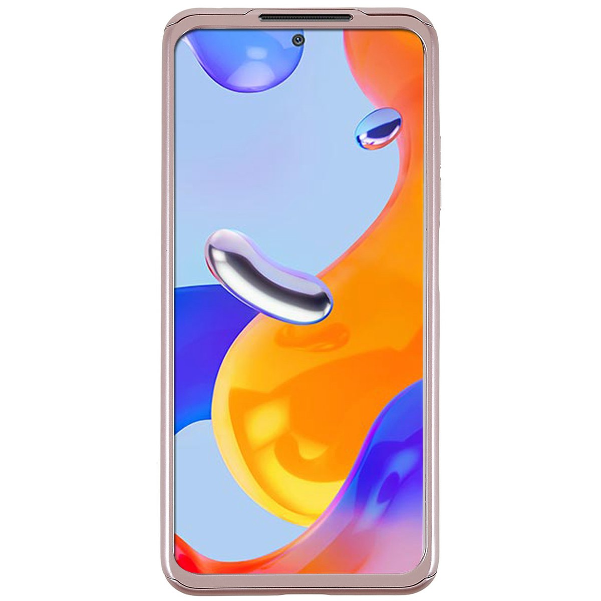 For Xiaomi Redmi Note 11 Pro 4G (MediaTek)  /  Note 11 Pro 5G (Qualcomm)  /  Note 11 Pro+ 5G Phone Case Shockproof Slim Cover with Tempered Glass Screen Protector