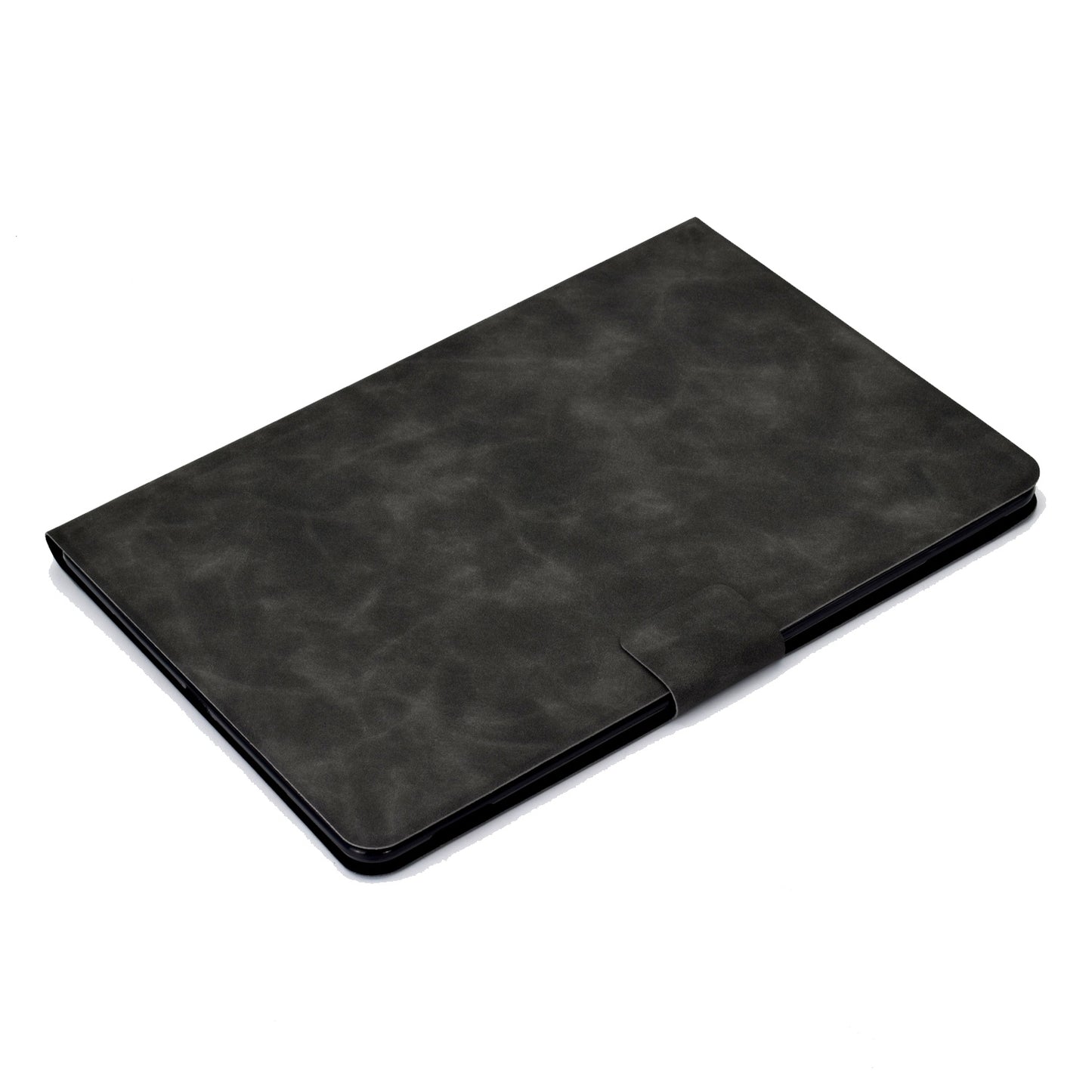For iPad 10.2 (2020) (2019) / iPad Air 10.5 inch (2019) Calf Textured Leather Tablet Case Card Holder Adjustable Stand Protective Cover