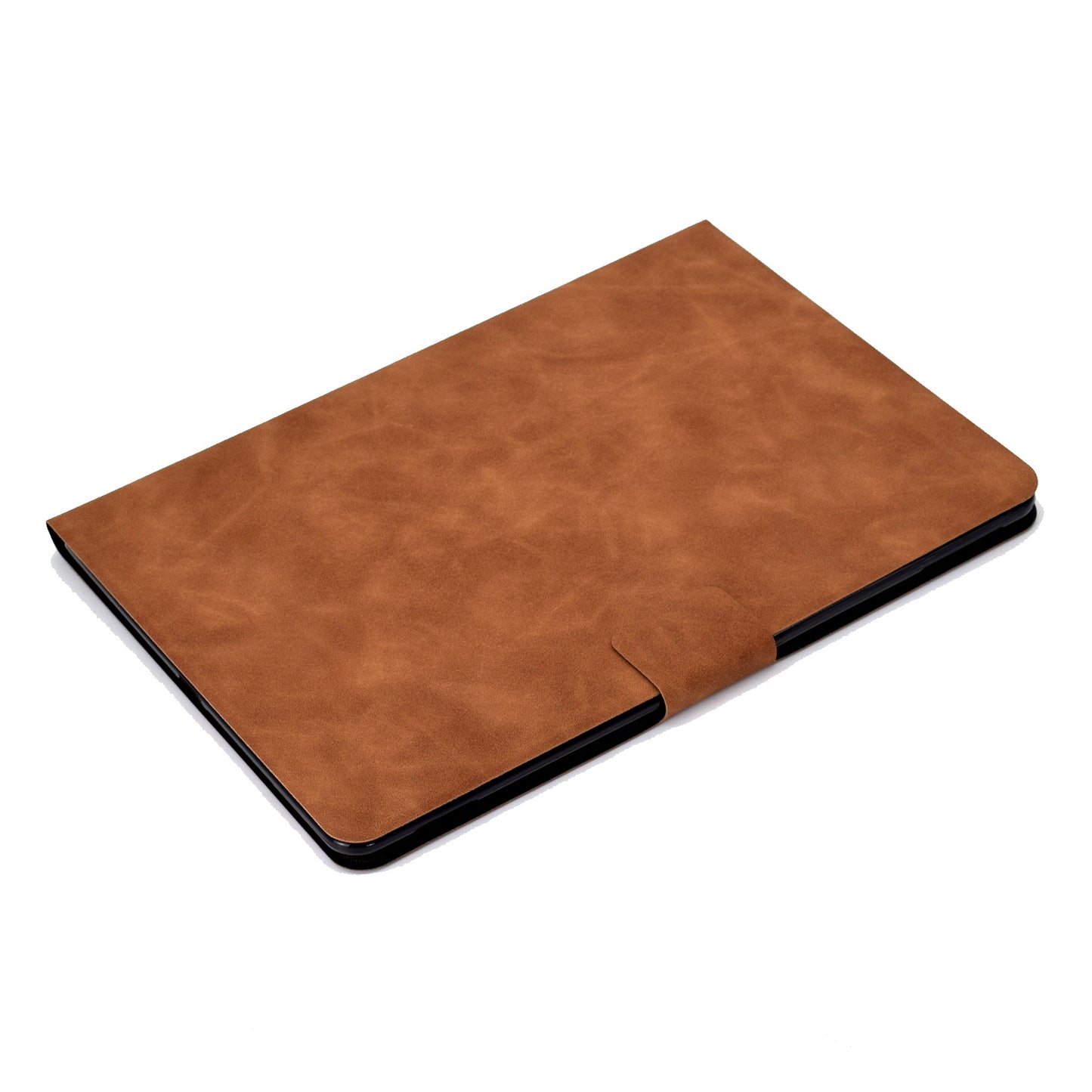 For iPad 10.2 (2020) (2019) / iPad Air 10.5 inch (2019) Calf Textured Leather Tablet Case Card Holder Adjustable Stand Protective Cover