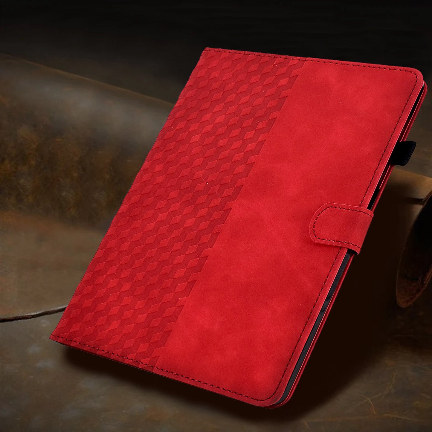 Anti-Fall Case for Lenovo Tab M10 HD Gen 2 (X306X) Pattern Imprinted Protective Folio Flip Cover Auto Wake / Sleep Tablet Leather Case with Card Slots / Stand