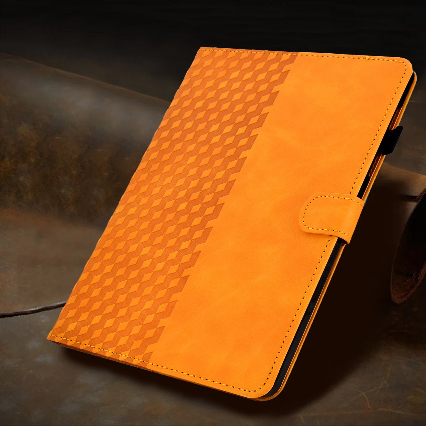 Anti-Fall Case for Lenovo Tab M10 HD Gen 2 (X306X) Pattern Imprinted Protective Folio Flip Cover Auto Wake / Sleep Tablet Leather Case with Card Slots / Stand