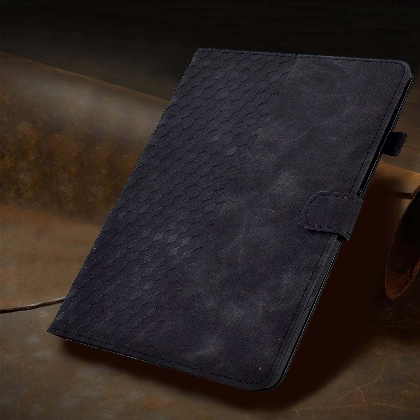 Anti-Fall Case for Lenovo Tab M10 HD Gen 2 (X306X) Pattern Imprinted Protective Folio Flip Cover Auto Wake / Sleep Tablet Leather Case with Card Slots / Stand