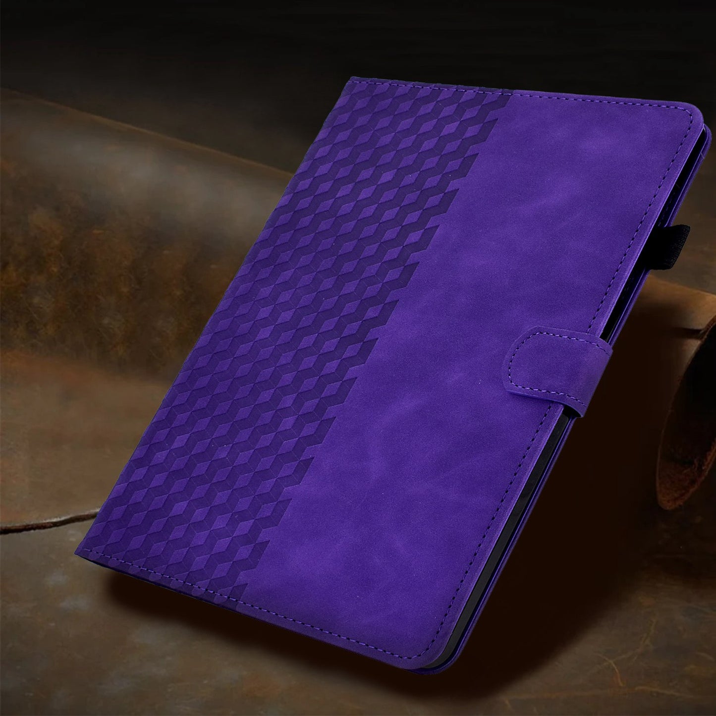 Anti-Fall Case for Lenovo Tab M10 HD Gen 2 (X306X) Pattern Imprinted Protective Folio Flip Cover Auto Wake / Sleep Tablet Leather Case with Card Slots / Stand