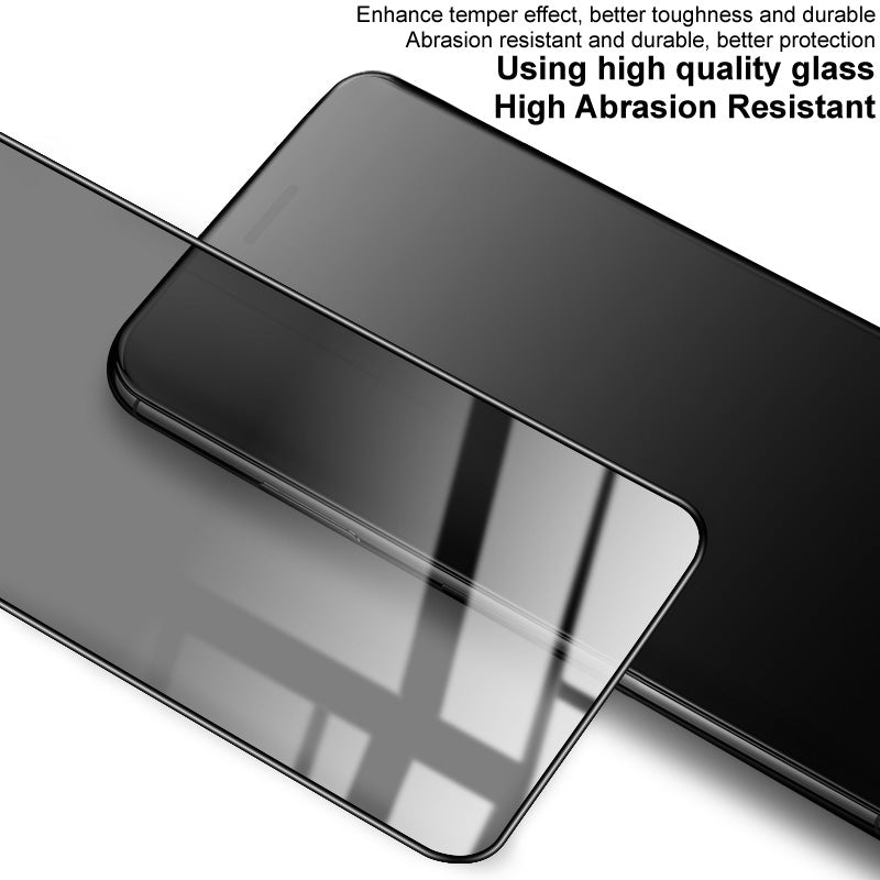 IMAK Screen Protector For Samsung Galaxy A73 5G / A72 5G / 4G Anti-spy Tempered Glass Anti-scratch Full Glue Full Covering Film
