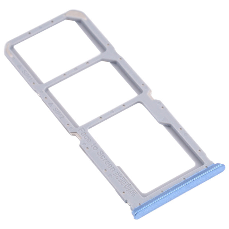 For Oppo A16 CPH2269/A16s CPH2271 Dual SIM Cards + Single TF Card Tray Holder Replacement (without Logo)