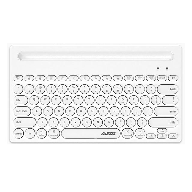 AJAZZ 320i 79 Keys Keyboard Wireless Bluetooth+2.4G Dual Mode Gaming Keyboard for MAC Laptop Notebook
