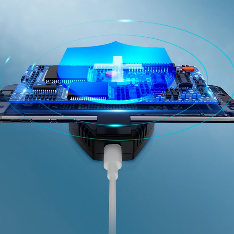 L01 Anti-fall Mobile Phone Cooler Lightweight Portable Smart Phone Radiator with Cooling Fan for Playing Games