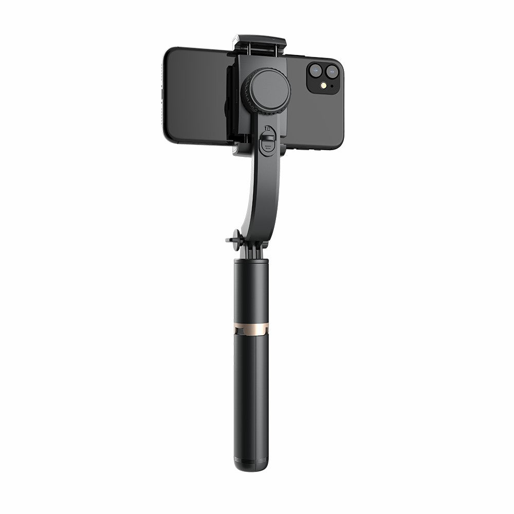 Q08 450mAh Anti-Shake 360-Degree Gimbal Tripod Bluetooth Selfie Stick Aluminum Alloy Pole