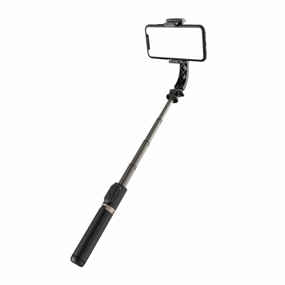 Q08 450mAh Anti-Shake 360-Degree Gimbal Tripod Bluetooth Selfie Stick Aluminum Alloy Pole