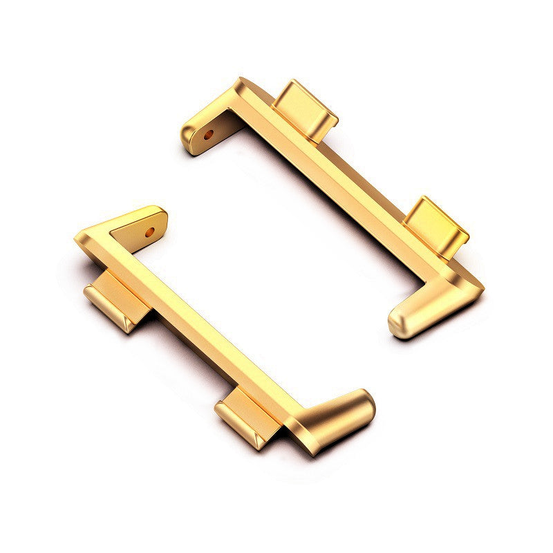 1 Pair 20mm Stainless Steel Watchband Connector Watch Strap Adapter Replacement for Oppo Watch 2 42mm