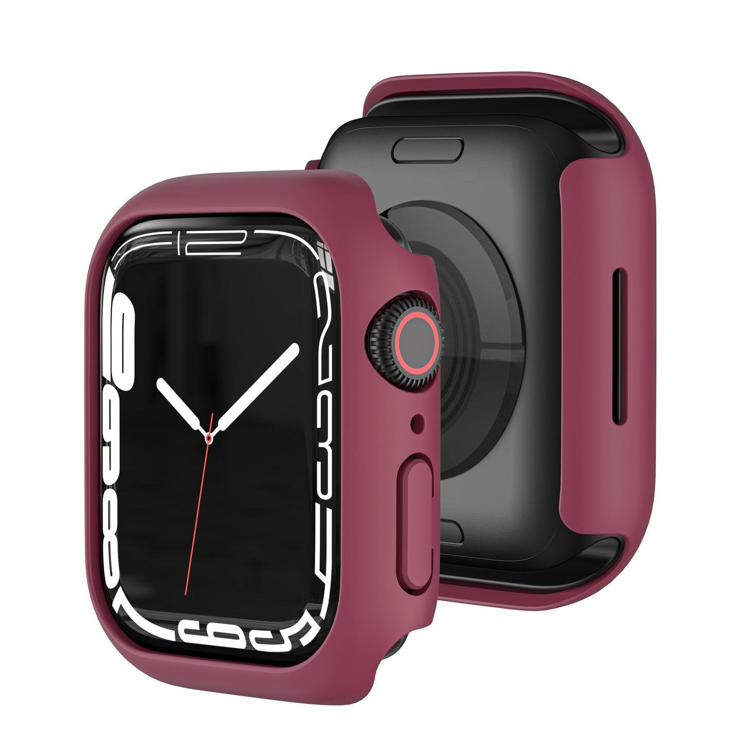 Hard PC Smart Watch Case Frame Protector for Apple Watch Series 7 / 8 41mm