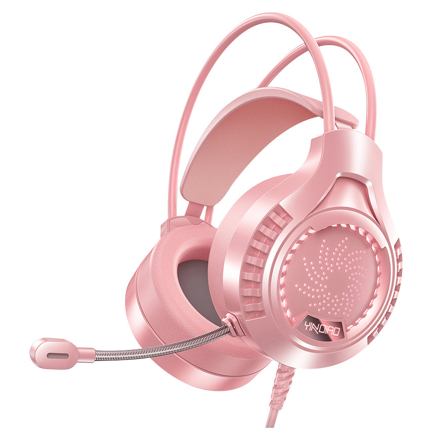 YINDAIO Q7 Deep Bass DTS 7.1 Surrounded Sound Colorful Light Wired Gaming Headphone with Microphone
