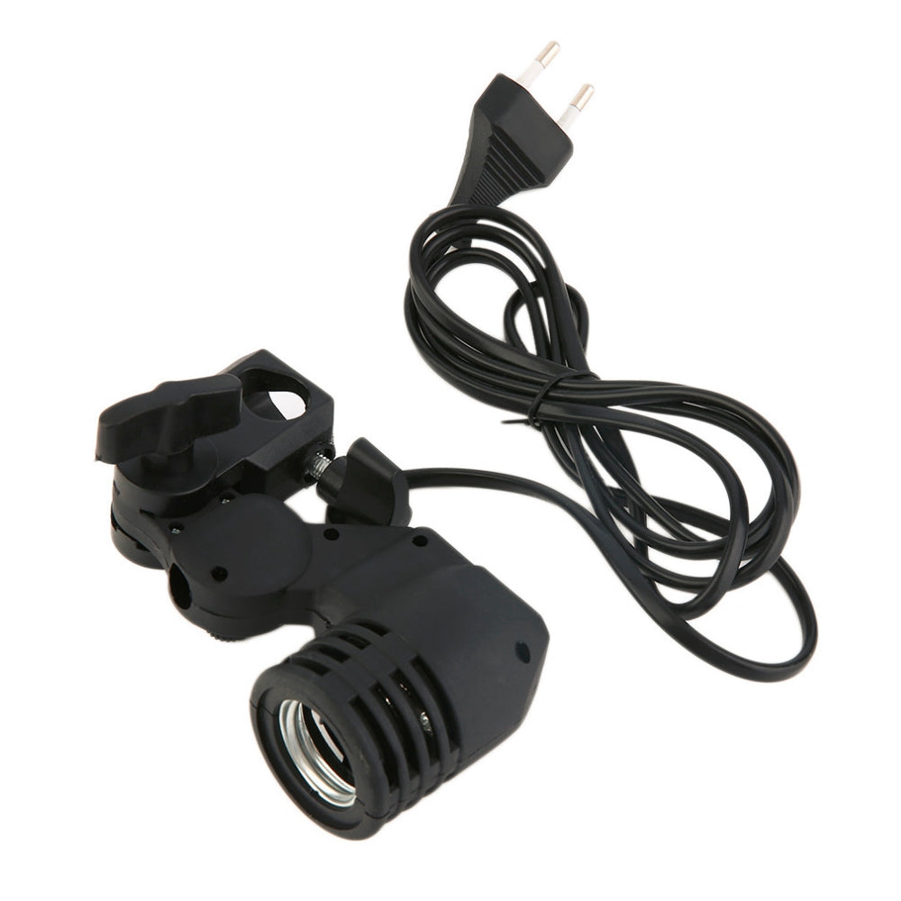 E27 Universal Screw Umbrella Holder Adapter Socket Photo Light Stand Mount Bulb Holder for Photography