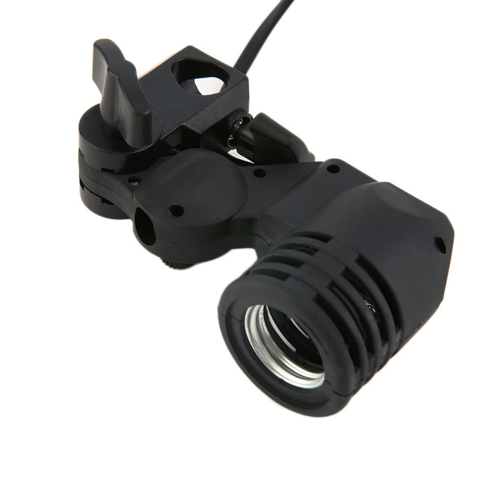 E27 Universal Screw Umbrella Holder Adapter Socket Photo Light Stand Mount Bulb Holder for Photography