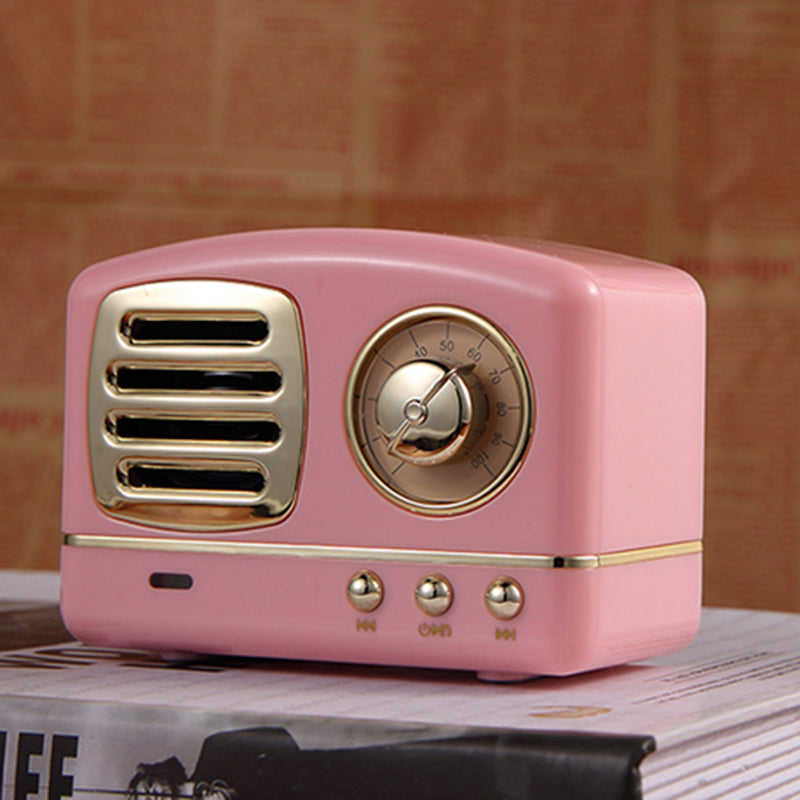 HM11 Retro Wireless Bluetooth Stereo Speaker Music Player HiFi Sound Subwoofer